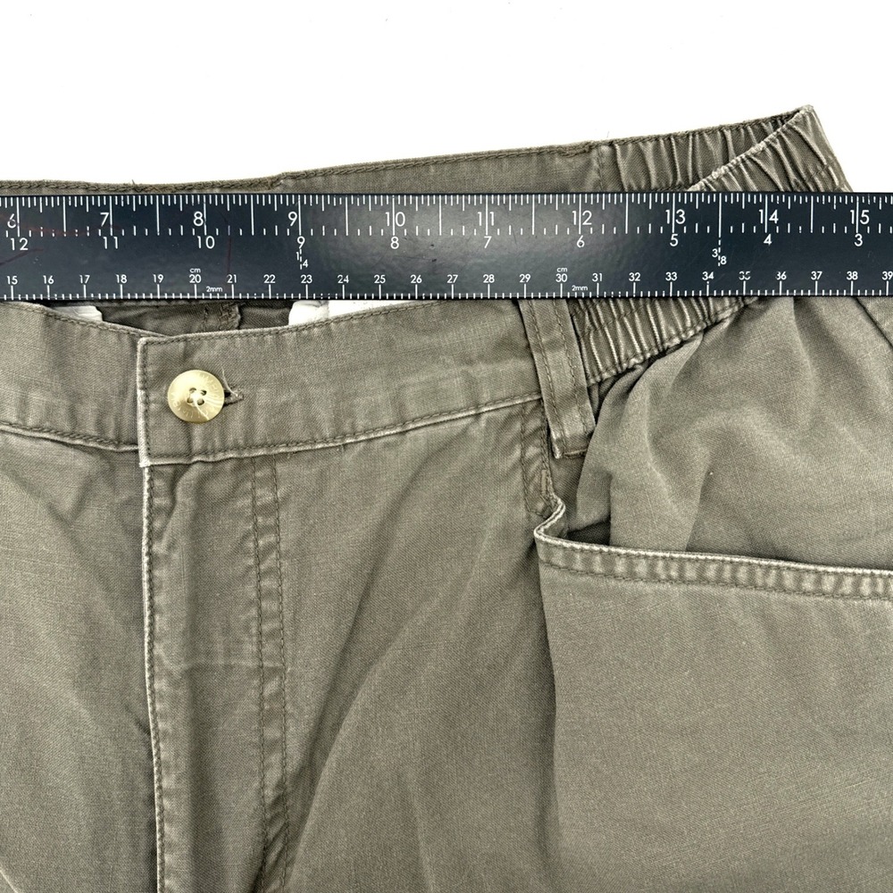 Columbia Sportswear Women's Cargo Pants Khaki‎ Elastic Waist Size 12R - Picture 7 of 12
